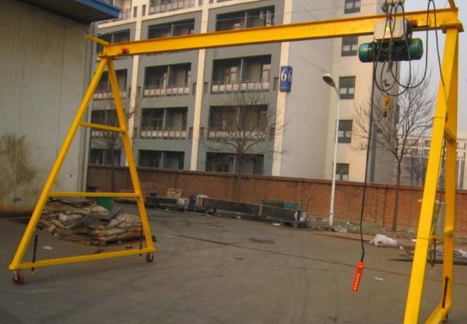 移動(dòng)式龍門(mén)吊安裝出現(xiàn)誤差的問(wèn)題