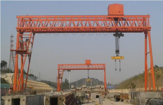 MG45噸門式起重機?起吊裝置選擇和對電力拖動有哪些要求?